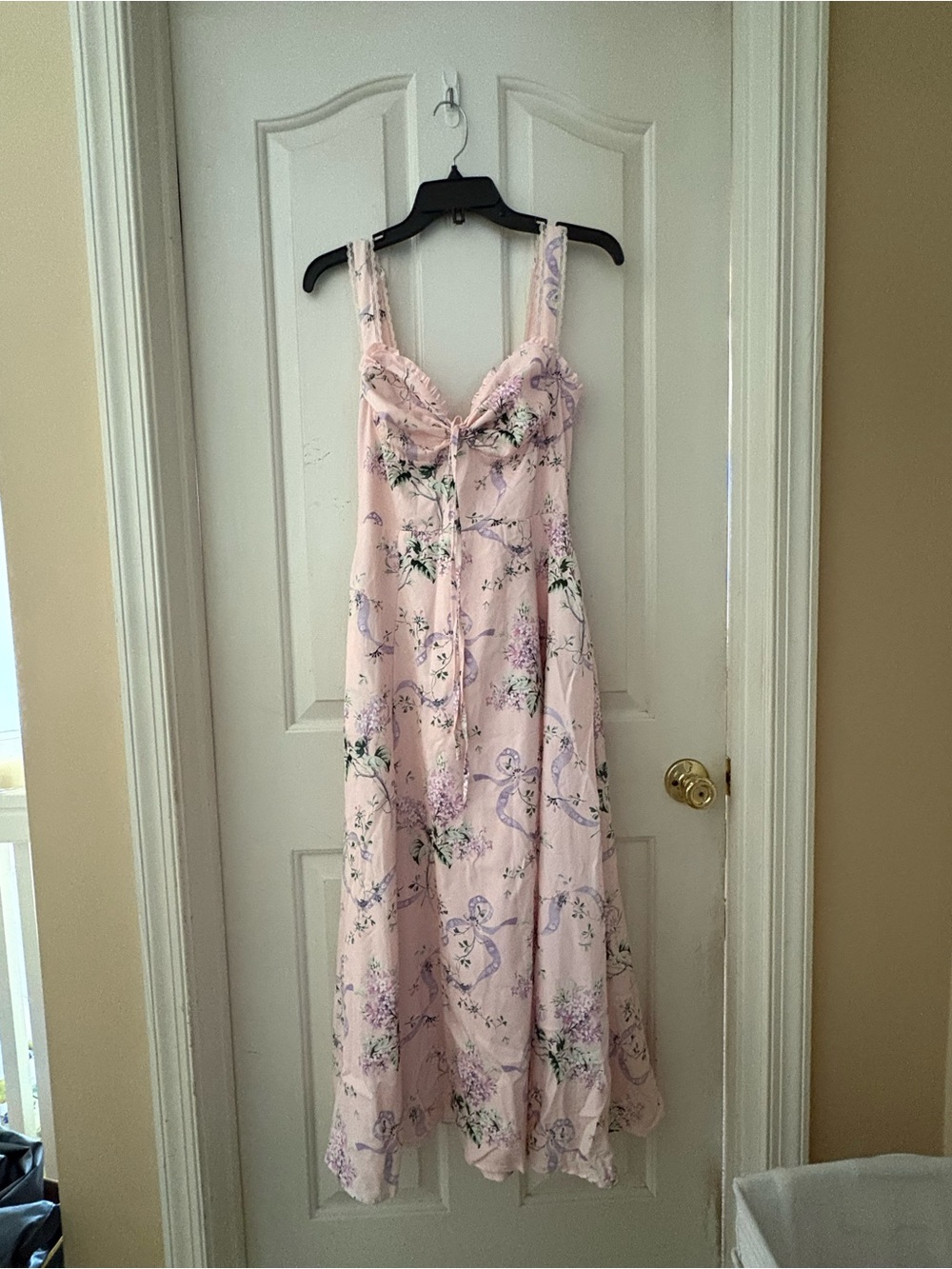 Target Pink Floral Maxi Dress